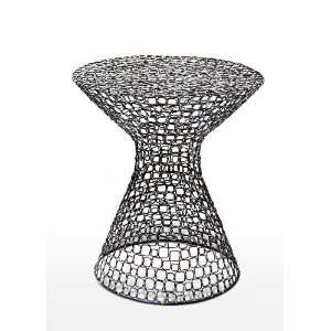  Dendara Modern Hourglass Sculptural Wire Frame Table