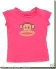 Paul Frank Julius Dazzling Baby Girl Tee Shirt Top