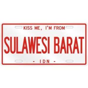 NEW  KISS ME , I AM FROM SULAWESI BARAT  INDONESIA LICENSE PLATE 