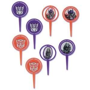  Transformers Movie Spinning Cupcake Picks 12 Pack Toys 