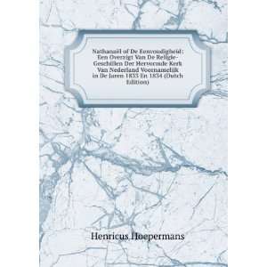   in De Jaren 1833 En 1834 (Dutch Edition) Henricus Hoepermans Books