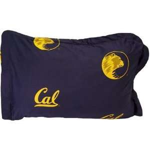    CAL Golden Bears Printed Pillow Case   Solid