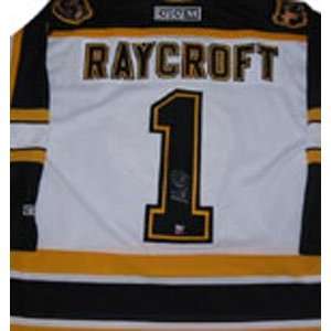  Andrew Raycroft Memorabilia Signed Boston Bruins Authentic 