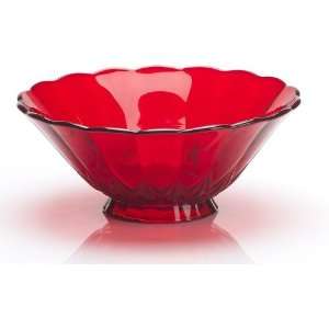Mosser Glass Nicole Small Fruit Bowl   Red  Kitchen 