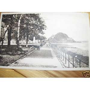  1946 The Esplanade and Dumbarton Vintage Postcard 