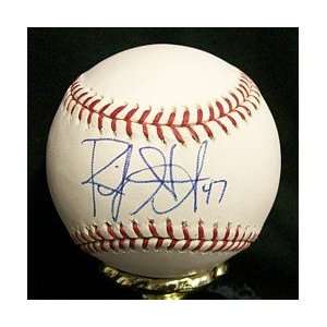  Ricky Nolasco Autographed Baseball   Autographed Baseballs 