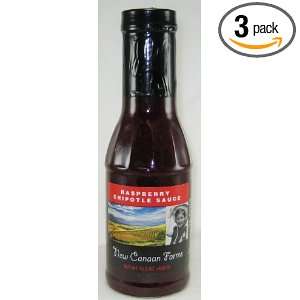 New Canaan Farms Raspberry Chipotle Sauce   15 Ounce (3 Pack)  