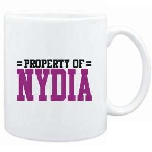    Mug White  Property of Nydia  Female Names