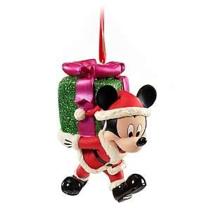 Mickey Mouse Santa Ornament