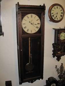   Seth Thomas Clock #17 Circa 1883 8 Day Walnut WE OFFER LAYAWAY  