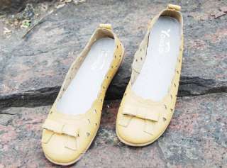 Colors Womens Ladies Comfort Ballet Flats Boat Shoes Hollow Size 6 8 