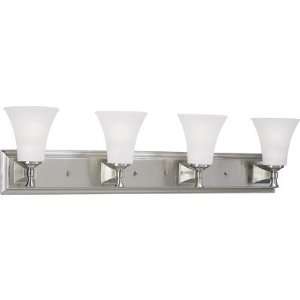  Fairfield Wall Sconce Strip in Brushed Nickel