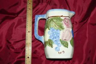 Cash Family 1945 Tennesse Hand Painted Pitcher  