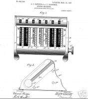 World Mechanical Calculator Patents Full Image CD ROM  