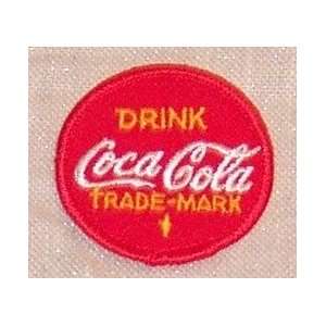  Drink COCA COLA Classic 1960s Embroidered Logo PATCH 