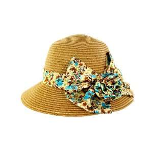  Faddism Stylish Women Summer Straw Hat Tan Design with 