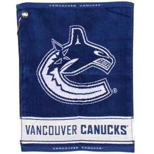  NHL Vancouver Canucks 16 x 19 Woven Terry Golf Towel 