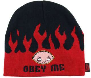 Obey Me   Stewie   Family Guy Knit Hat  