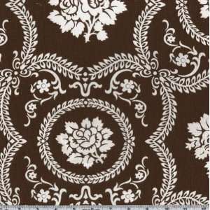  45 Wide Sis Boom Basics Casey Scroll Brown Fabric By The 