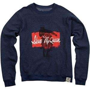 Troy Lee Designs McQueen Desert Crew Sweater   Large/Navy Heather