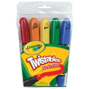  Crayola Twistables Slick Stix 5/Pkg Toys & Games