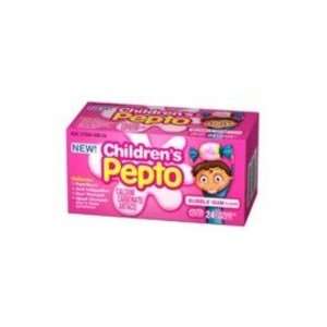  Childrens Pepto Chewable Tabs Bubble Gum 24 Health 