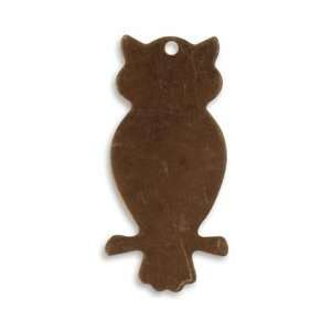   Accent 1/Pkg Perched Owl 42x20mm; 6 Items/Order Arts, Crafts & Sewing