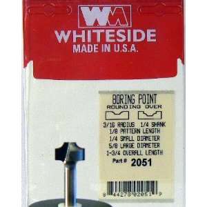     WS2051   3/16 Plunge Roundover w/ Plunge Point