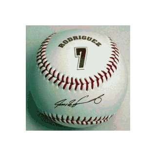Ivan Rodriguez Autographed Baseball 