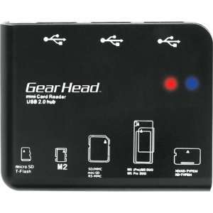  Gear Head CR7500H 58 in 1 USB 2.0 Flash Card Reader/USB 