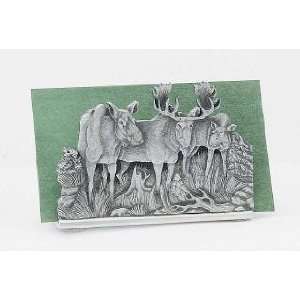  Moose Business Card Holder