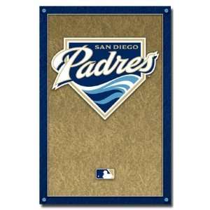   San Diego Padres Mlb Baseball Team Logo Vs Poster 4519