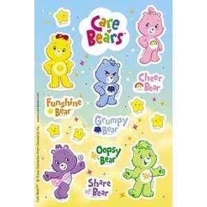 Care Bears Stickers 2 Sheets