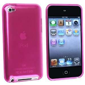  PINK SKIN SOFT SILICONE CASE Compatible With iPod touch 