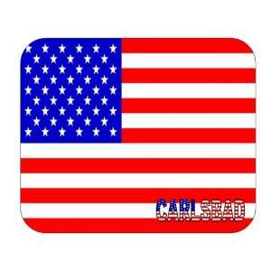  US Flag   Carlsbad, New Mexico (NM) Mouse Pad Everything 
