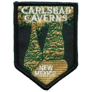 Carlsbad Caverns NM Travel Souvenir Iron On Patch