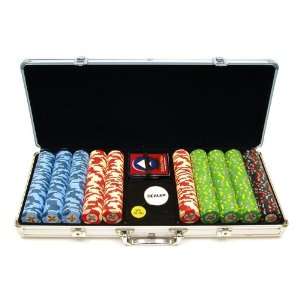 500 Paulson® National Poker Series Chips with Aluminum Case  