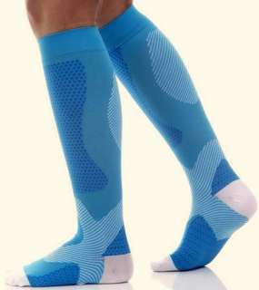 New MoJo Compression Socks Knee Hi Unisex Size S, M, L, XL. 4 