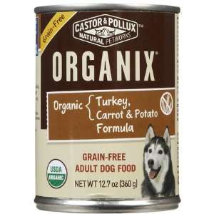  Castor & Pollux Organix Grain Free Organic Turkey, Carrot 