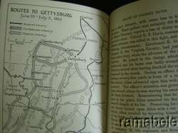 Civil War Jeb Stuart McClellan Campaigns Maps 1958 Book  