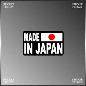 Made in Japan Car Modification Jdm Funny Design Vinyl Decal Bumper 