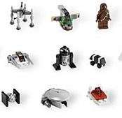LEGO Star Wars 2011 ADVENT Calendar 7958 Santa YODA Chewie Minifigures 