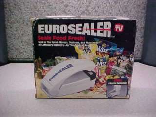 EURO SEALER Electric Bag Sealer With Adapter  