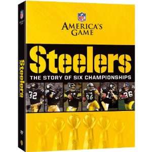 NFL Americas Game Pittsburgh Steelers Story of 6 Championships DVD