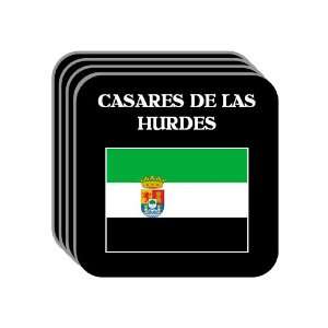 Extremadura   CASARES DE LAS HURDES Set of 4 Mini Mousepad Coasters
