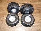 NEW TRAXXAS STAMPEDE GRAVE DIGGER TIRES/WHEELS (4)