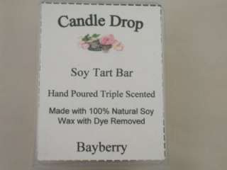 Bayberry Candle Soy Tart Bar Breakaway Melts Oil Lamp Tart Warmer 