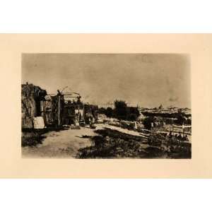   Cityscape Casimiro Sainz Art   Original Photogravure