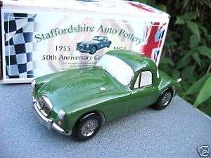 MG MGA ANNIVERSARY RARE STAFFORDSHIRE POTTERY MODEL MIB  