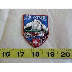  Pilatus in Switzerland Patch 